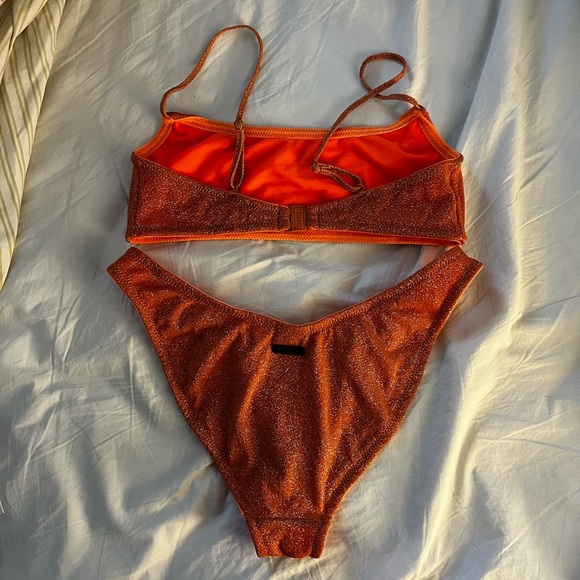Triangl mica apricot sparkle bikini - Picture 3 of 3